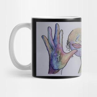 ASL Mother 2 Denim Colors Mug